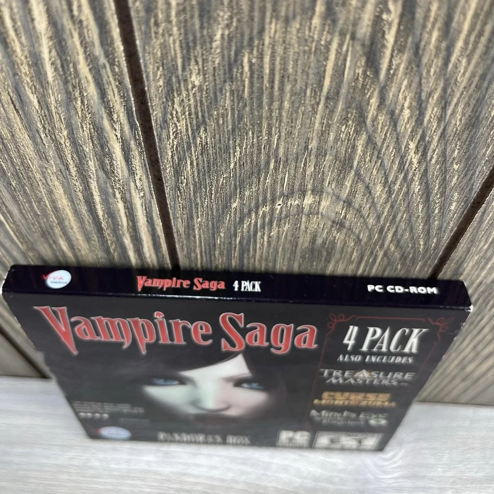 Vampire Saga Pandora's Box, Treasure Master And More Windows PC Cd Rom Games New